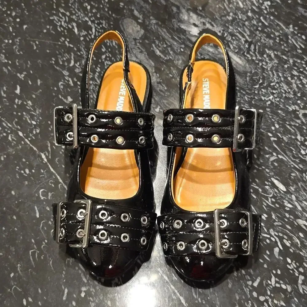 BRAND NEW STEVEN MADDEN KIDS GIRLS' J-GRAYAA SLINGBACK SANDALS